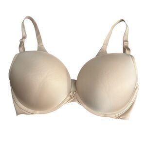 Torrid Curve Seamless Cream Full Coverage Plus Size Bra - 36DDD